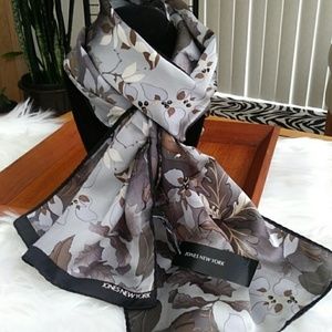 NWT 100% Silk Scarf JONES NEW YORK